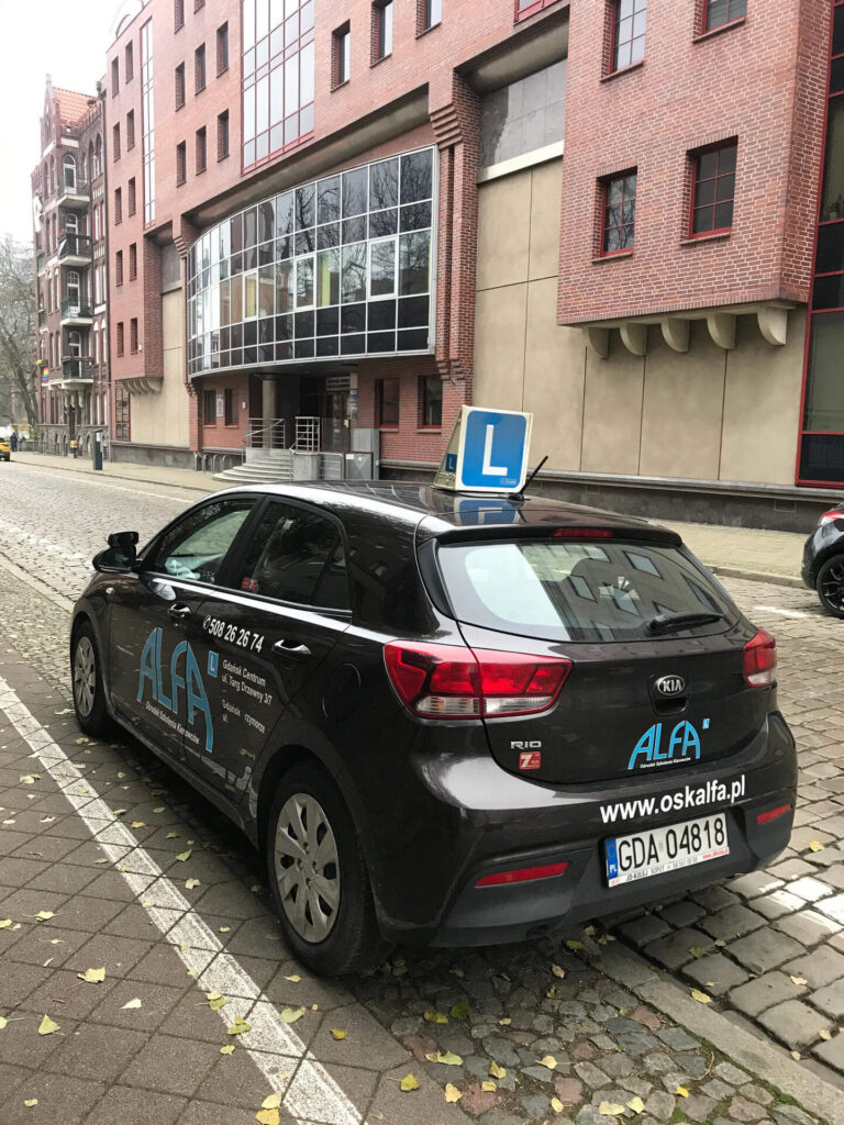 auto do kursu prawa jazdy w gdańsku